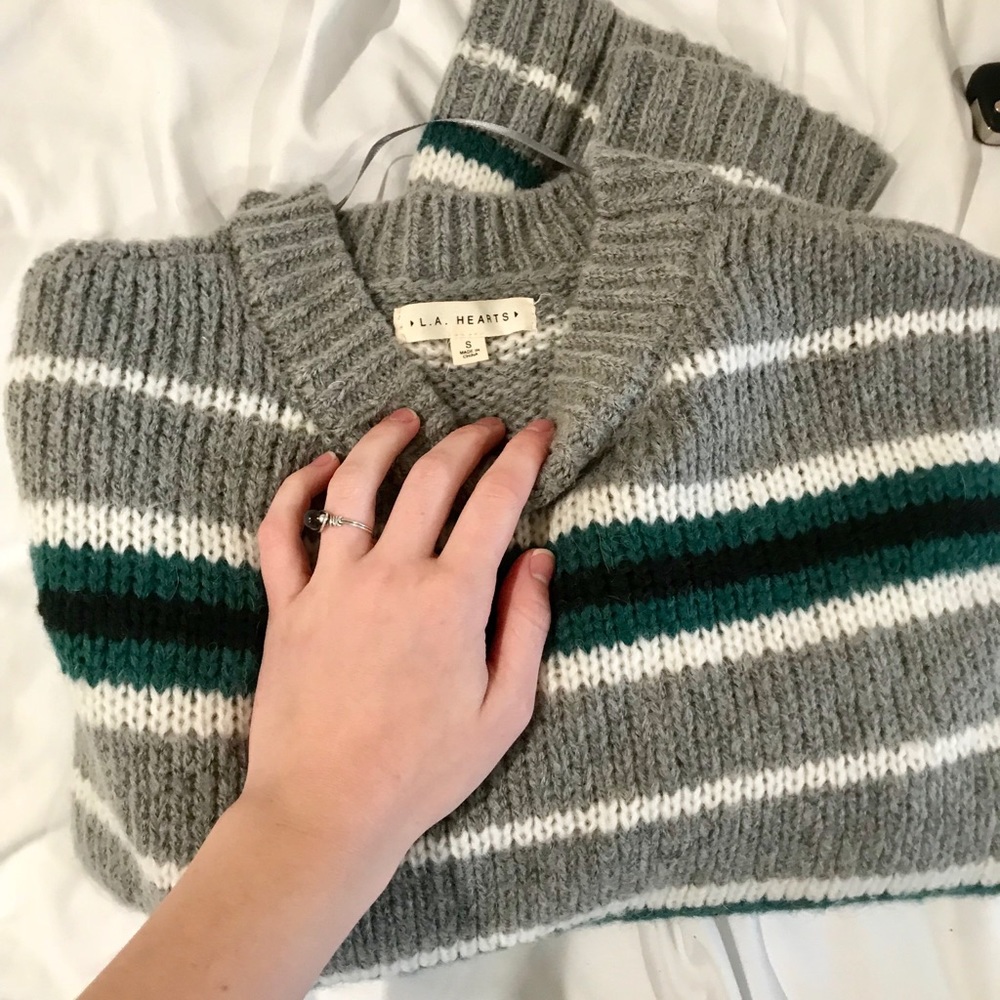 PacSun cozy stripe sweater